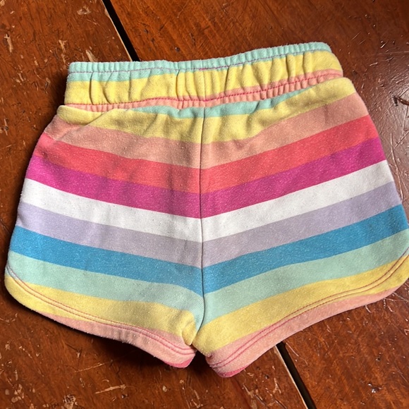 Rainbow stripe shorts - Picture 2 of 4